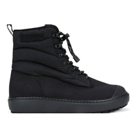 Китай Дамски мъжки черни външни обувки Унисекс зимни топли обувки за сняг с цип