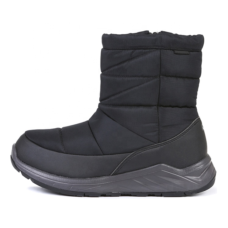 Sìona OEM ODM Seirbheis Hot Selling Slàn-reic Men Boireannaich Blàth Winter Snow Boots le Zip