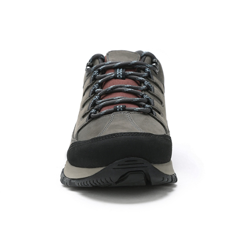 China High Quality Walking Shoes Leather Waterproof Hiking Shoes Men Outdoor