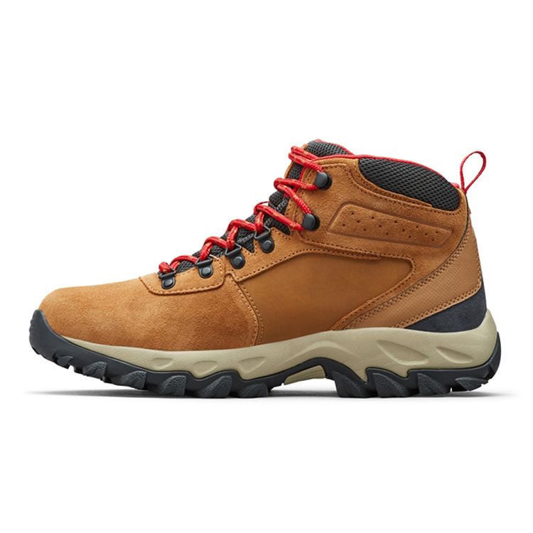 Custom Logo Design Adults Leather Hard-Wearing Climbing Hiking Shoes Men Boots Outdoor